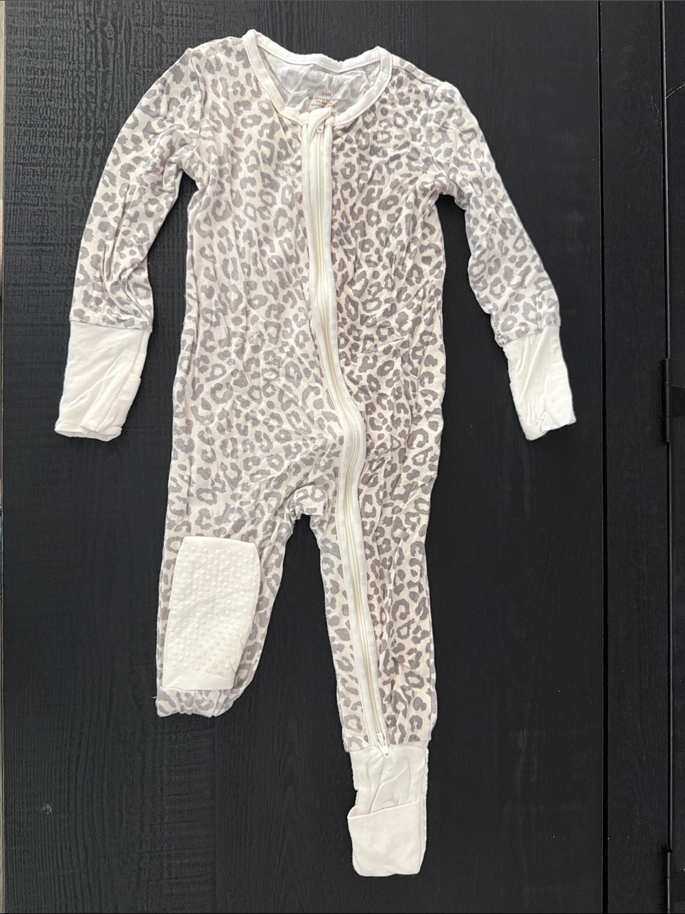 Cheetah onesie sleeper